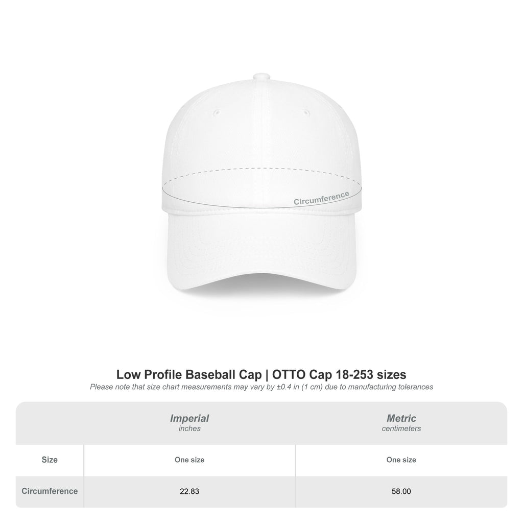 Low Profile Baseball Cap — 'Good Boy' Retriever Logo Dad Hat