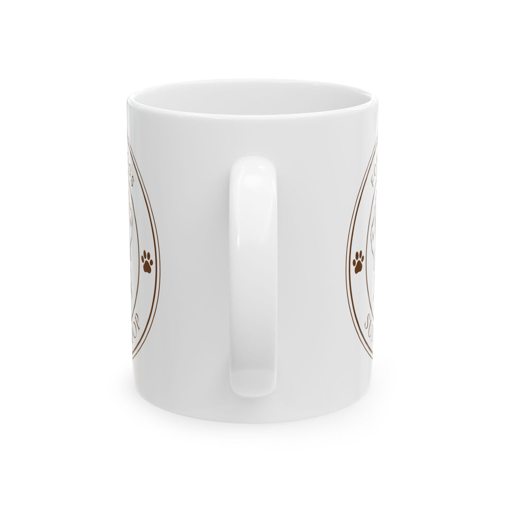 Ceramic Mug - 'For Good Dogs' Sunny & Coop Paw Print Coffee Cup (11oz/15oz)